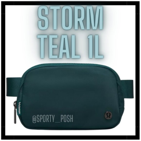lululemon athletica Handbags - NWT Storm Teal lululemon Everywhere Belt Bag EBB (1L)